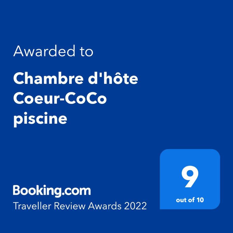 Chambre D'Hote Coeur-Coco Piscine Saint-Francois  Buitenkant foto