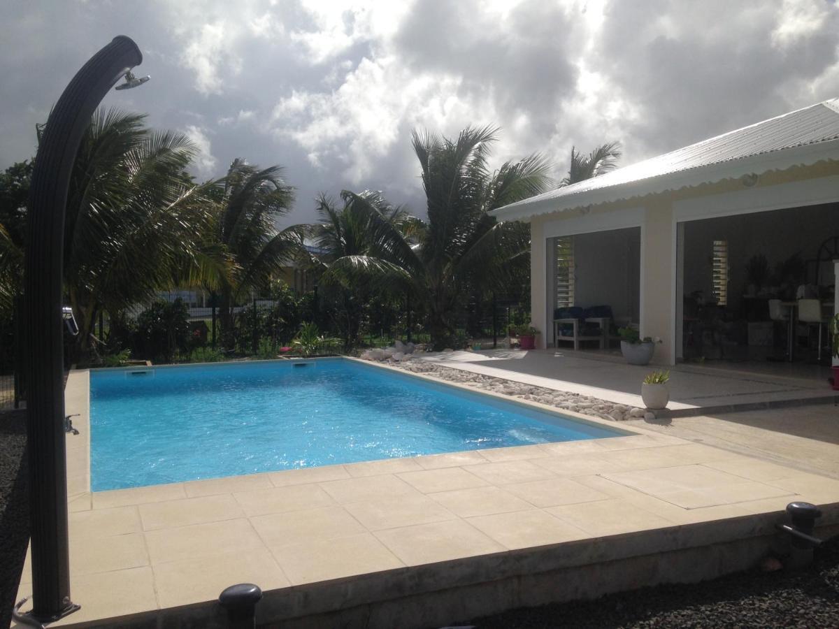 Chambre D'Hote Coeur-Coco Piscine Saint-Francois  Buitenkant foto